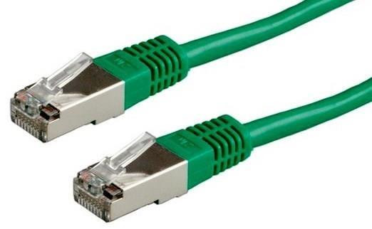 XtendLan patch kábel Cat5E, FTP - 0, 5m, zöld (eladó 10 db)