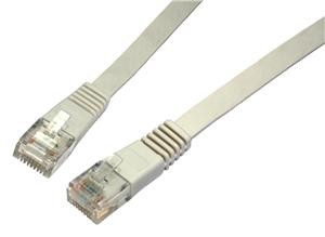 SOLARIX patch kábel lapos CAT5E UTP LSOH 1m szürke