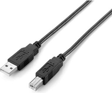 C-TECH USB A-B kábel 1.8m 2.0, fekete
