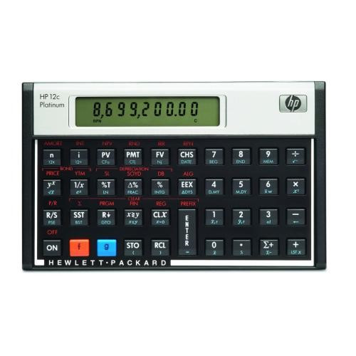 HP 12c Platinum pénzügyi számológép - Pénzügyi számológép