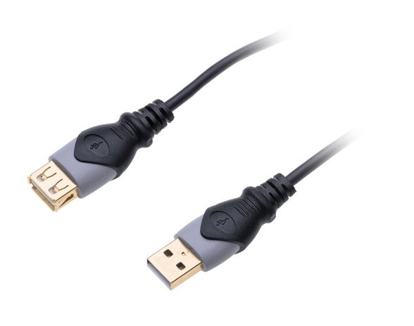 CONNECT IT Wirez USB hosszabbító kábel 1,8m A-A típusú USB kábel