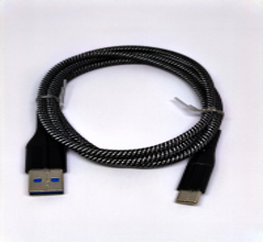 Crono kábel USB 2.0/ USB A hím - USB C, 1,0m, szénfekete, magas prémium minőségű
