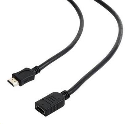 GEMBIRD HDMI HDMI 4 hosszabbító kábel, 5m (aranyozott csatlakozók, árnyékolt)