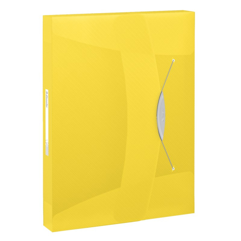 Esselte irattartó doboz VIVIDA, 40 mm, sárga