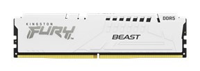 KINGSTON DIMM DDR5 32GB 5200MT/s CL40 FURY Beast Fehér XMP