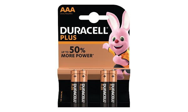 Duracell MN2400B4 Duracell Plus AAA 4-es csomag