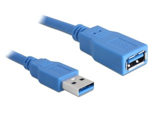 Delock USB 3.0 férfi/női A/A hosszabbító kábel hossza 2m