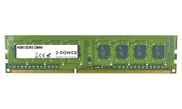 2-Power 4GB PC3L-12800U 1600MHz DDR3 CL11 CL11 Non-ECC DIMM 1Rx8 1.35V ( ÉLETTELJES GARANCIA )