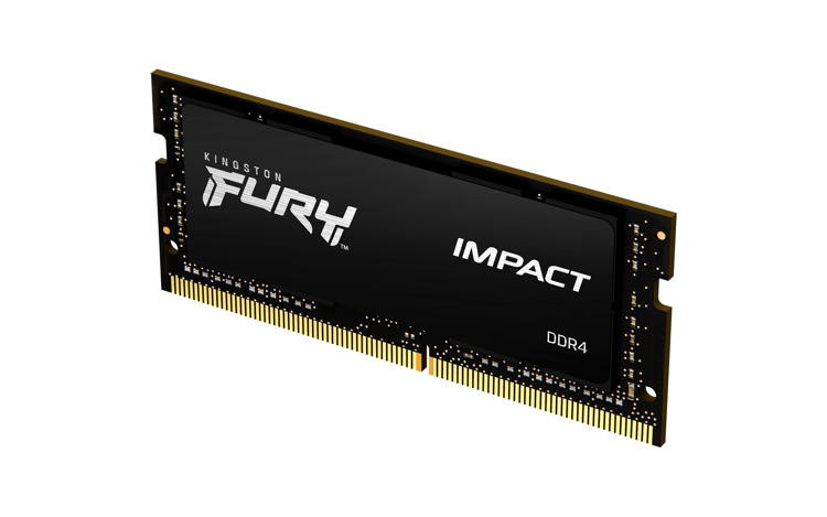 KINGSTON 16GB 2666MHz DDR4 CL15 CL15 SODIMM 1Gx8 FURY Impact