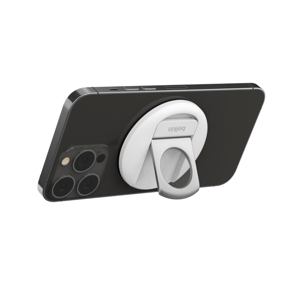Belkin mágneses iPhone-tartó MagSafe-val Mac laptopokhoz - Fehér színben