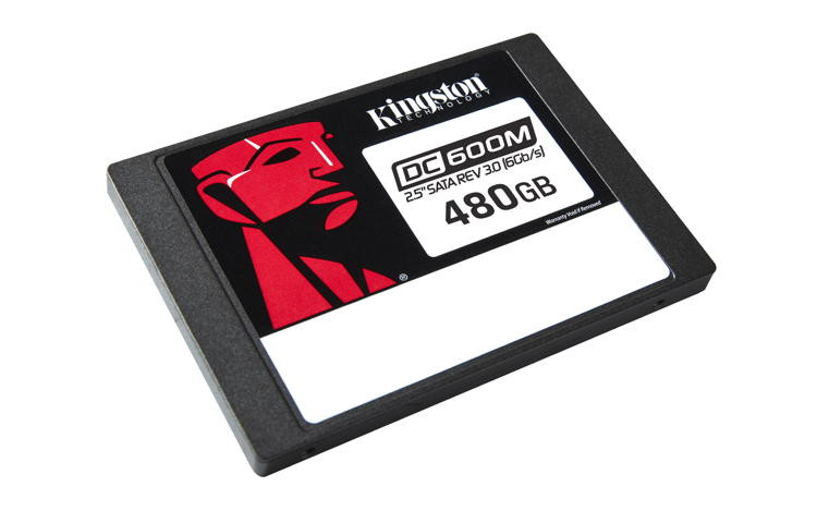 Kingston Flash 480G DC600M (vegyes felhasználású) 2,5"-os vállalati SATA SSD meghajtó