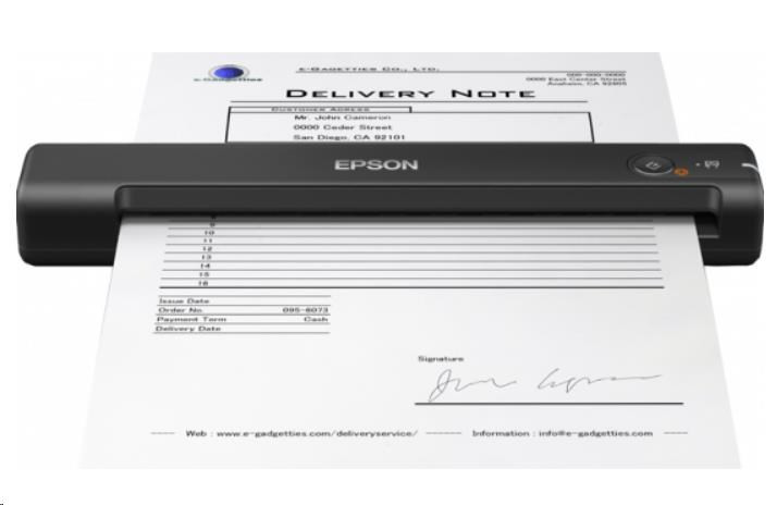 EPSON WorkForce szkenner ES-50, A4, 600x600 dpi, USB, mobil