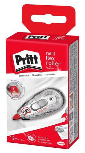 PRITT Hibajavító Flex roller cserélhető betéttel 12 m, 4,2 mm