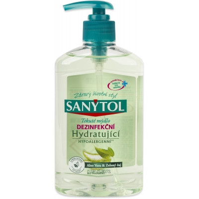 SANYTOL fertőtlenítő és hidratáló szappan 250 ml