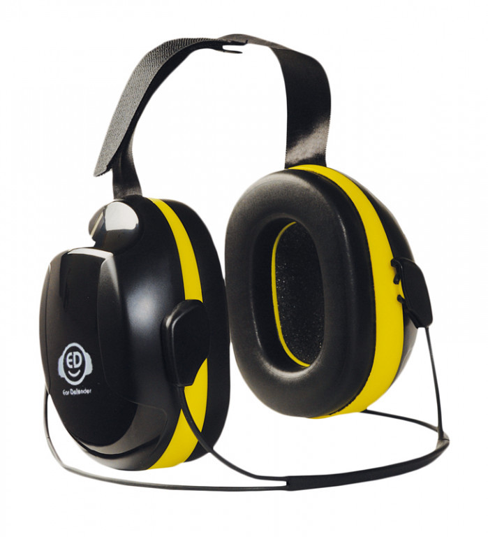 ED 2N fejhallgató-nyak EAR DEFENDER sárga