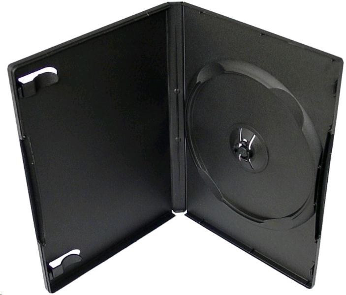 OEM doboz 1 DVD-hez, 14 mm-es fekete (100 db-os csomag)