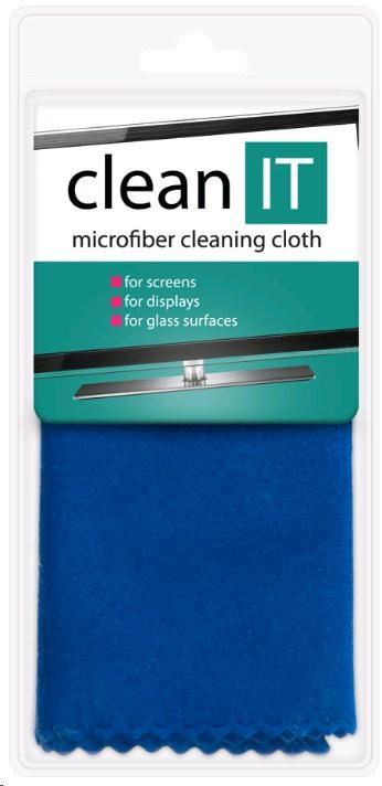 CLEAN IT Mikroszálas tisztítókendő, nagy 42x40 cm kék