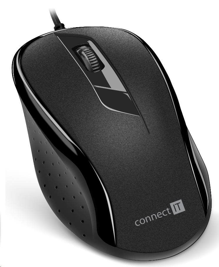 CONNECT IT Optical USB mouse fekete