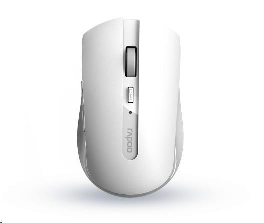RAPOO egér 7200M Multi-mode vezeték nélküli, fehér