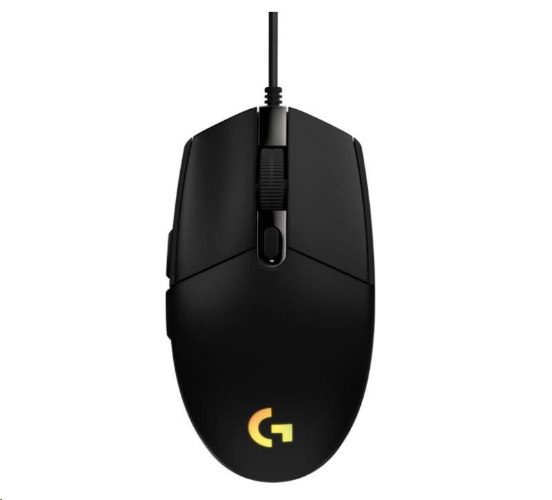 Logitech Gaming Mouse G102 2. generációs LIGHTSYNC játékegér, USB, EER, fekete