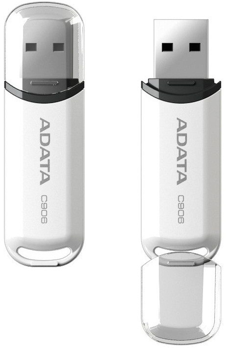 ADATA Flash Disk 16 GB C906, USB 2.0 Classic, fehér