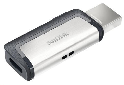 SanDisk Flash Disk 256 GB Ultra, kettős USB-meghajtó Type-C