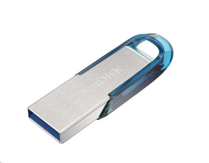 SanDisk Flash Disk 128GB Ultra Flair, USB 3.0, trópusi kék