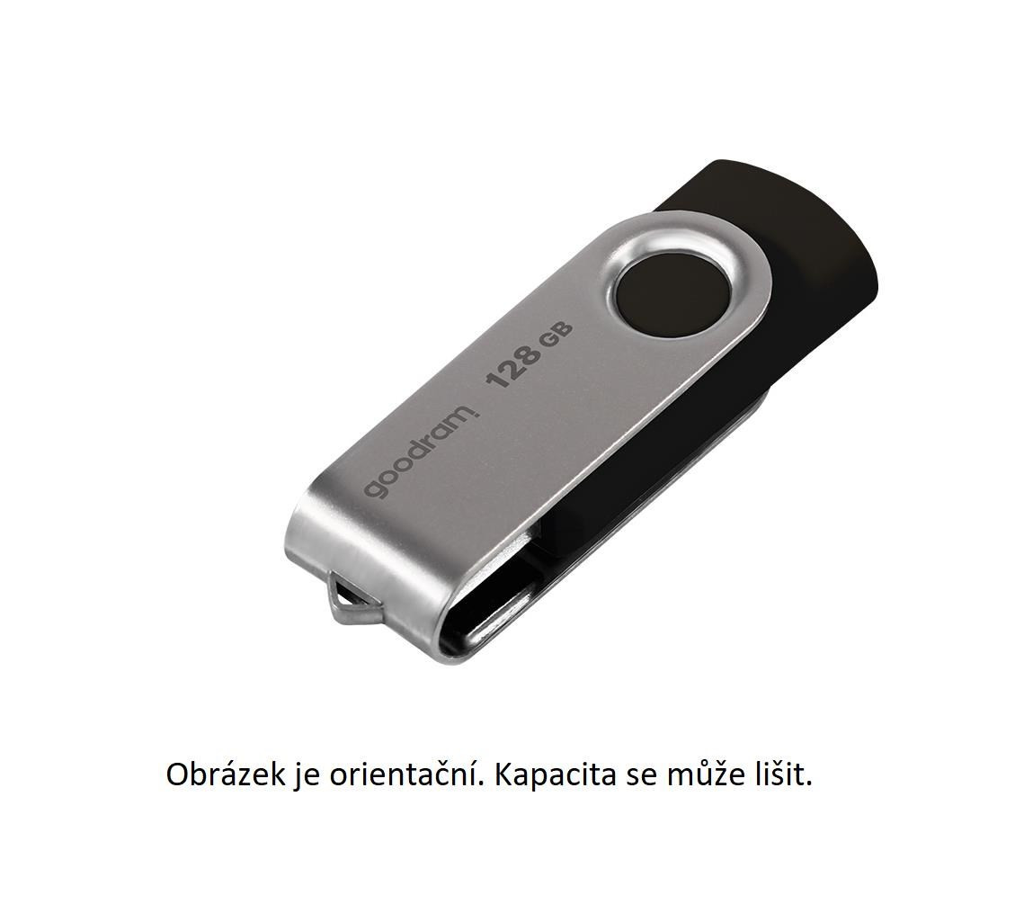 GOODRAM Flash Disk 64GB UTS2, USB 2.0, fekete