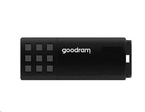 GOODRAM Flash Disk 16 GB UME3, USB 3.0, fekete