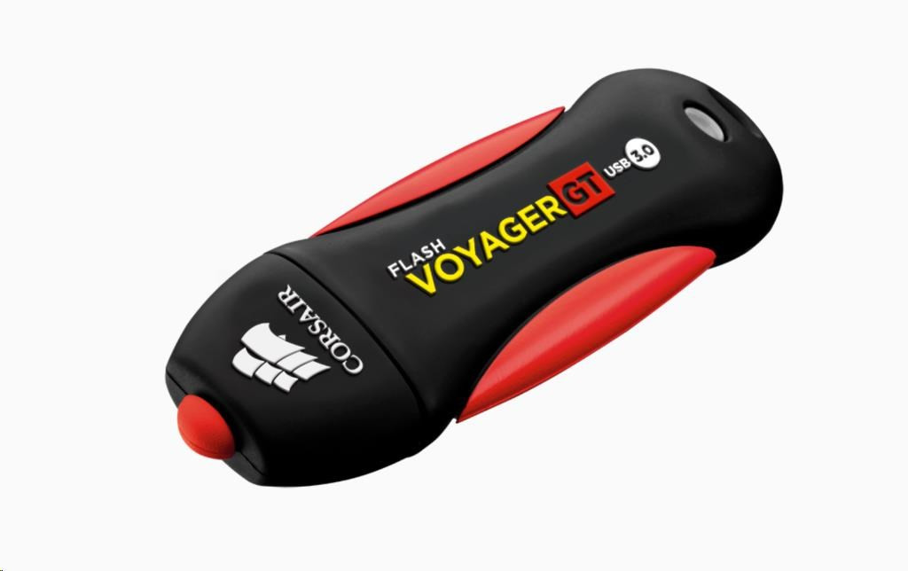 CORSAIR flash meghajtó 256 GB Voyager GT, USB 3.0, fekete/piros