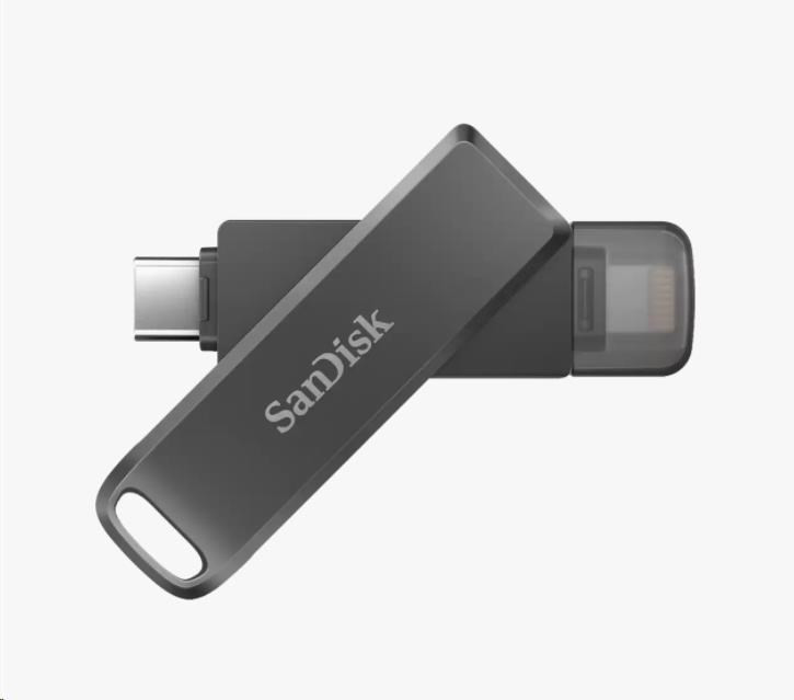 SanDisk Flash Disk 128 GB iXpand Luxe, USB-C + Lightning