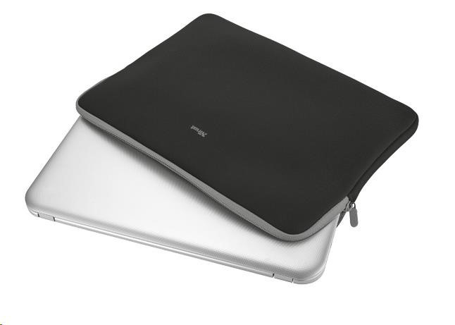 TRUST Laptop Case 13,3 "Primo Soft Sleeve laptopokhoz - fekete