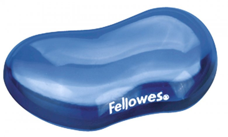 Wellow pad Fellowes CRYSTAL gélkék