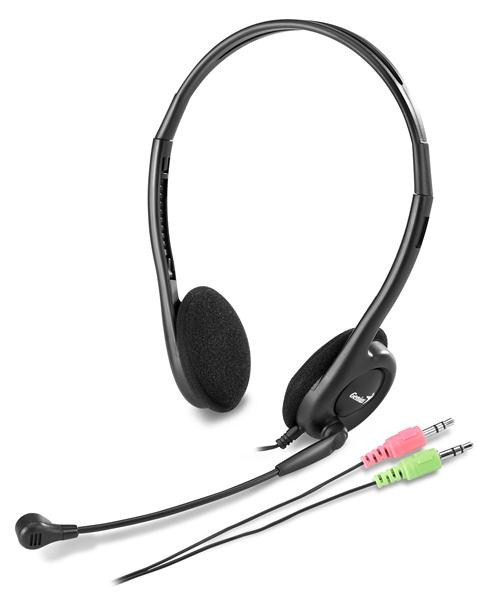 GENIUS fejhallgató mikrofonnal HS-200C