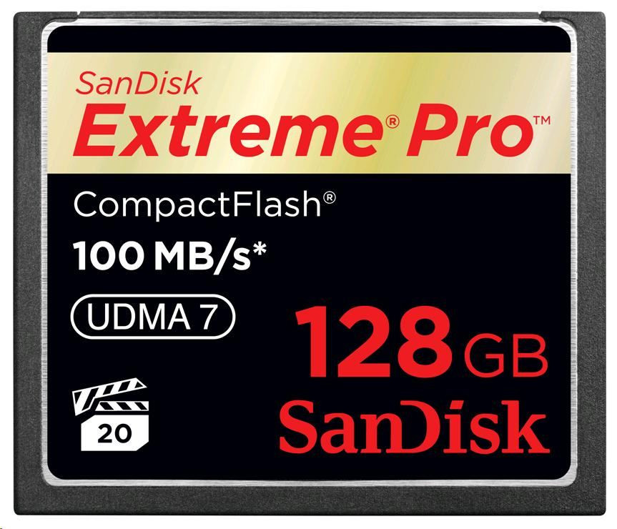 SanDisk Compact Flash 64 GB Extreme Pro (160 MB / s) VPG 65, UDMA 7