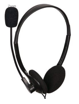 GEMBIRD fejhallgató mikrofonnal MHS-123, fekete