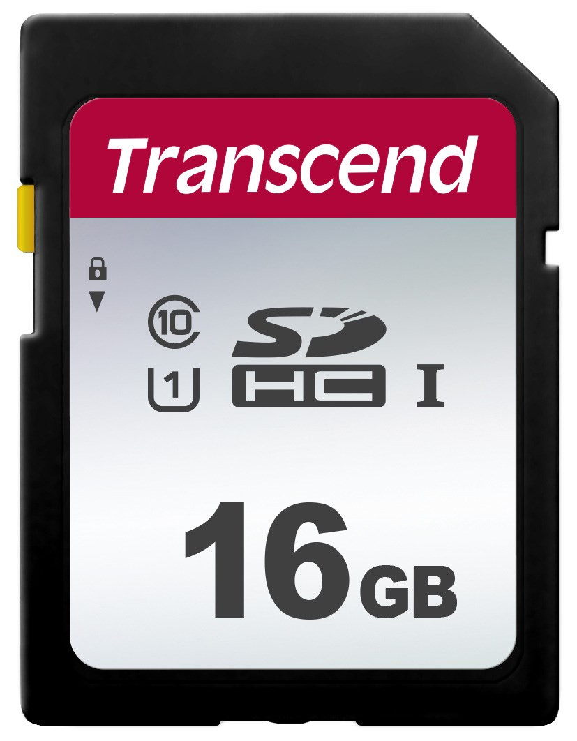 TRANSCEND SDHC kártya 16 GB 300S, UHS-I U1 (R: 95 / W: 45 MB / s)