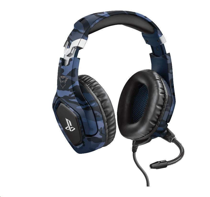 TRUST GXT 488 Forze-B PS4 Gaming Headset - Sony Licensed - kék