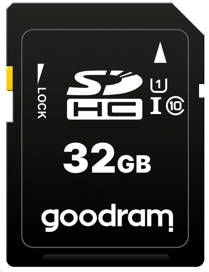 GOODRAM SDHC kártya 32 GB (R: 100 / W: 10 MB / s) UHS-I Class 10