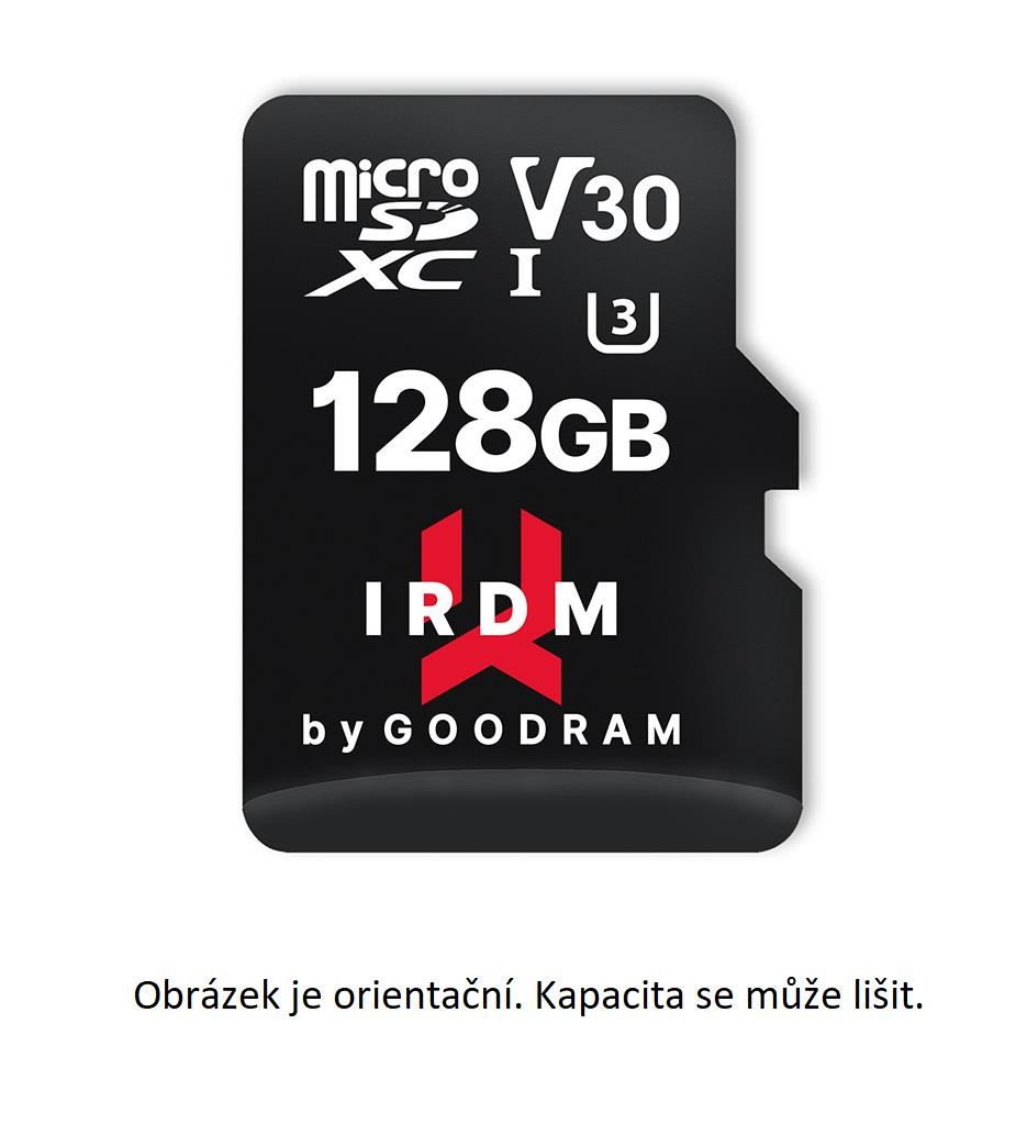 GOODRAM microSDXC kártya 64 GB IRDM (R: 100 / W: 70 MB / s), UHS-I Class 10, U3, V30 + Adapter
