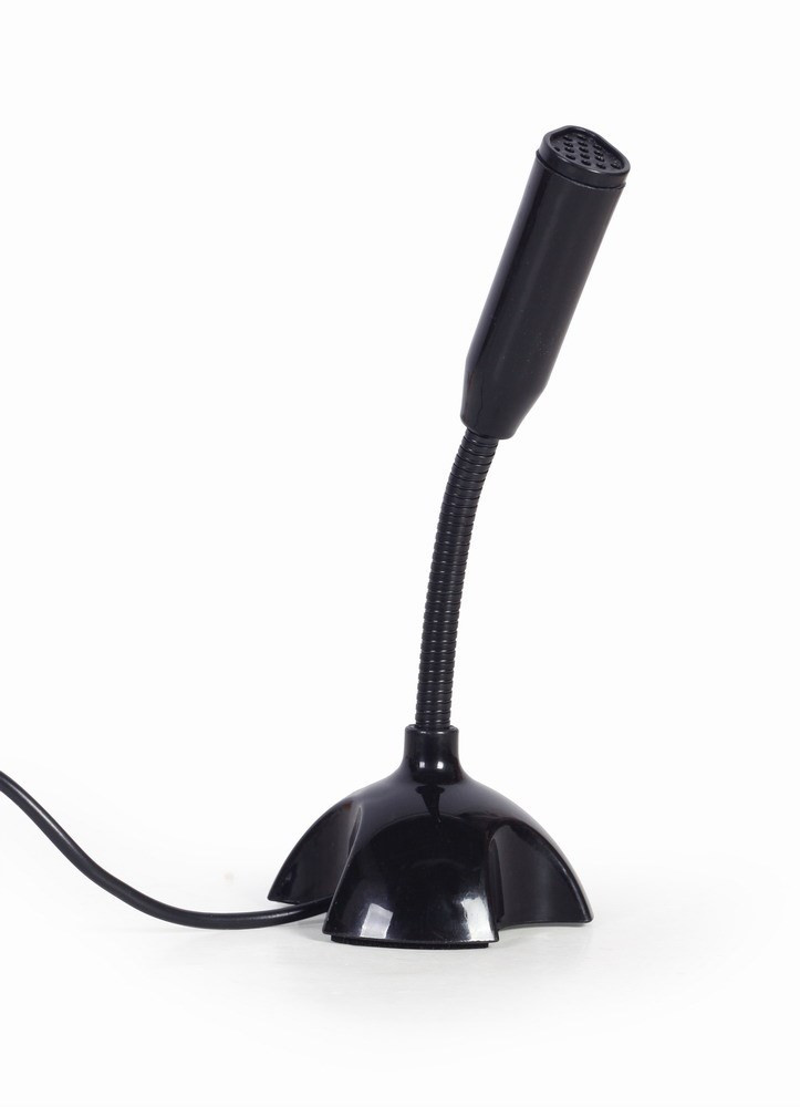 GEMBIRD asztali mikrofon MIC-DU-02, USB, fekete
