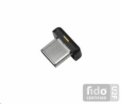 YubiKey 5C Nano - USB-C, kulcs / token többtényezős hitelesítéssel, OpenPGP és Smart Card támogatás (2FA)