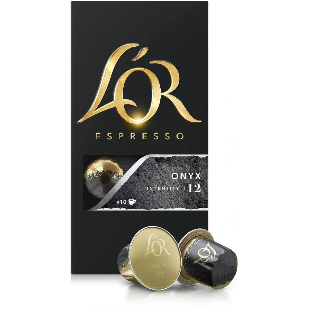 L'OR Espresso Onyx 10db, alumínium