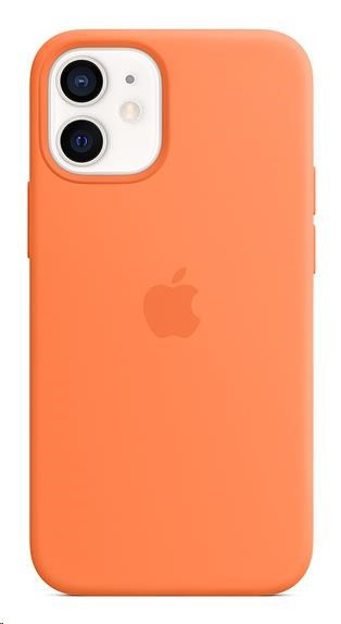 APPLE iPhone 12 mini szilikon tok MagSafe-el - Kumquat