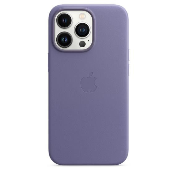 APPLE iPhone 13 Pro bőrtok MagSafe-el - Wisteria