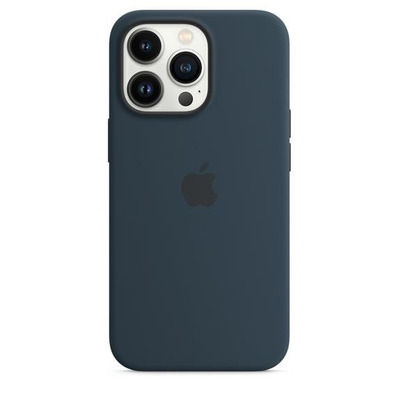 APPLE iPhone 13 Pro szilikon tok MagSafe-el - Abyss Blue
