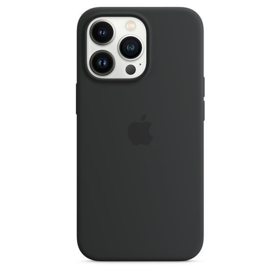 APPLE iPhone 13 Pro szilikon tok MagSafe-el - Midnight