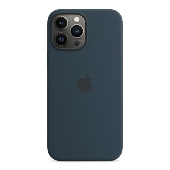 APPLE iPhone 13 Pro Max szilikon tok MagSafe-el - Abyss Blue