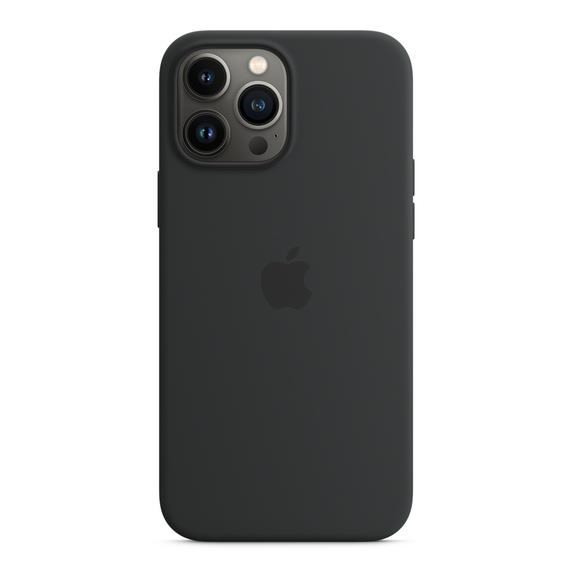 APPLE iPhone 13 Pro Max szilikon tok MagSafe-el - Midnight