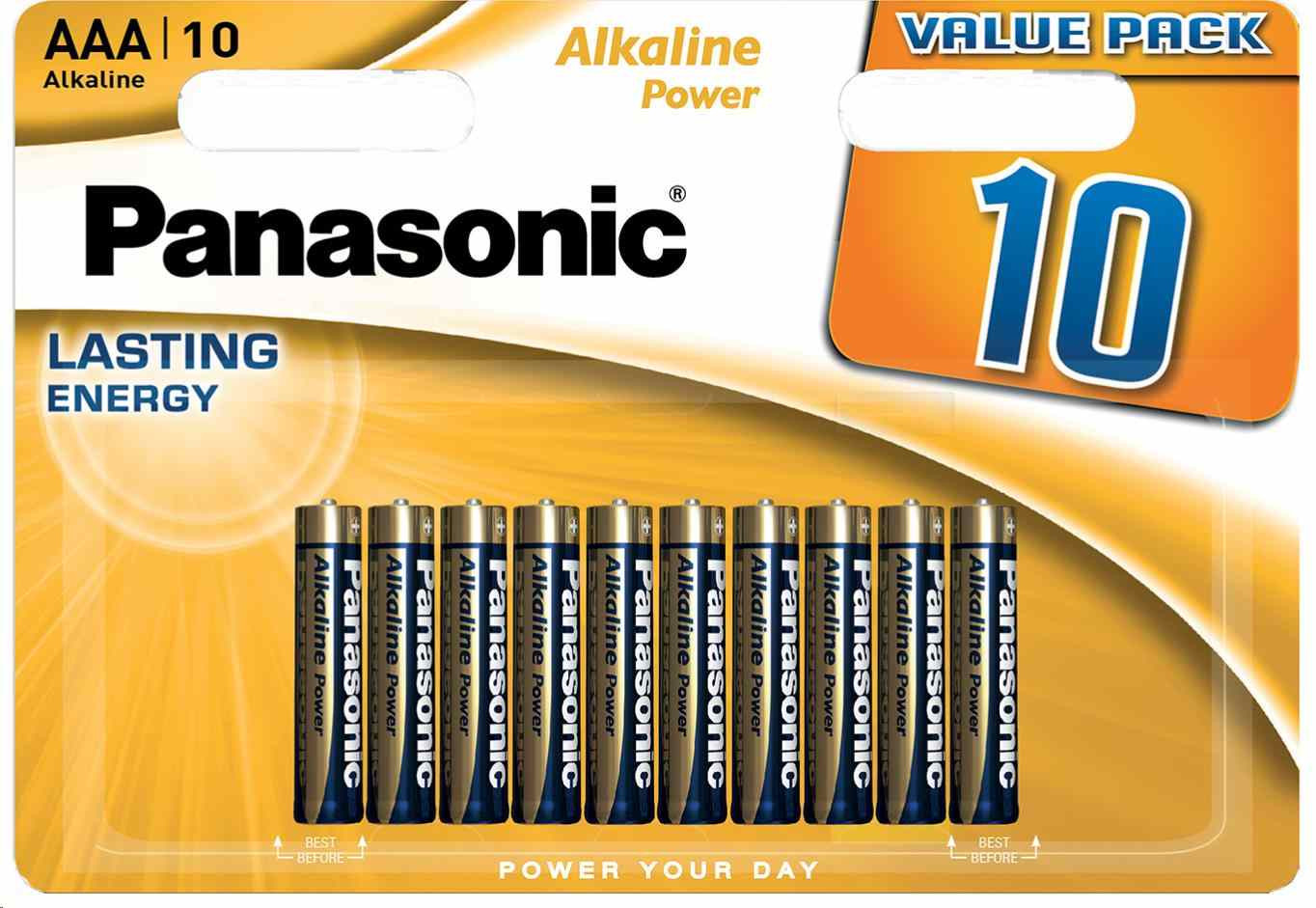 PANASONIC Alkaline Power Alkaline Power LR03APB / 10BW AAA 1.5V (bliszter 10db)